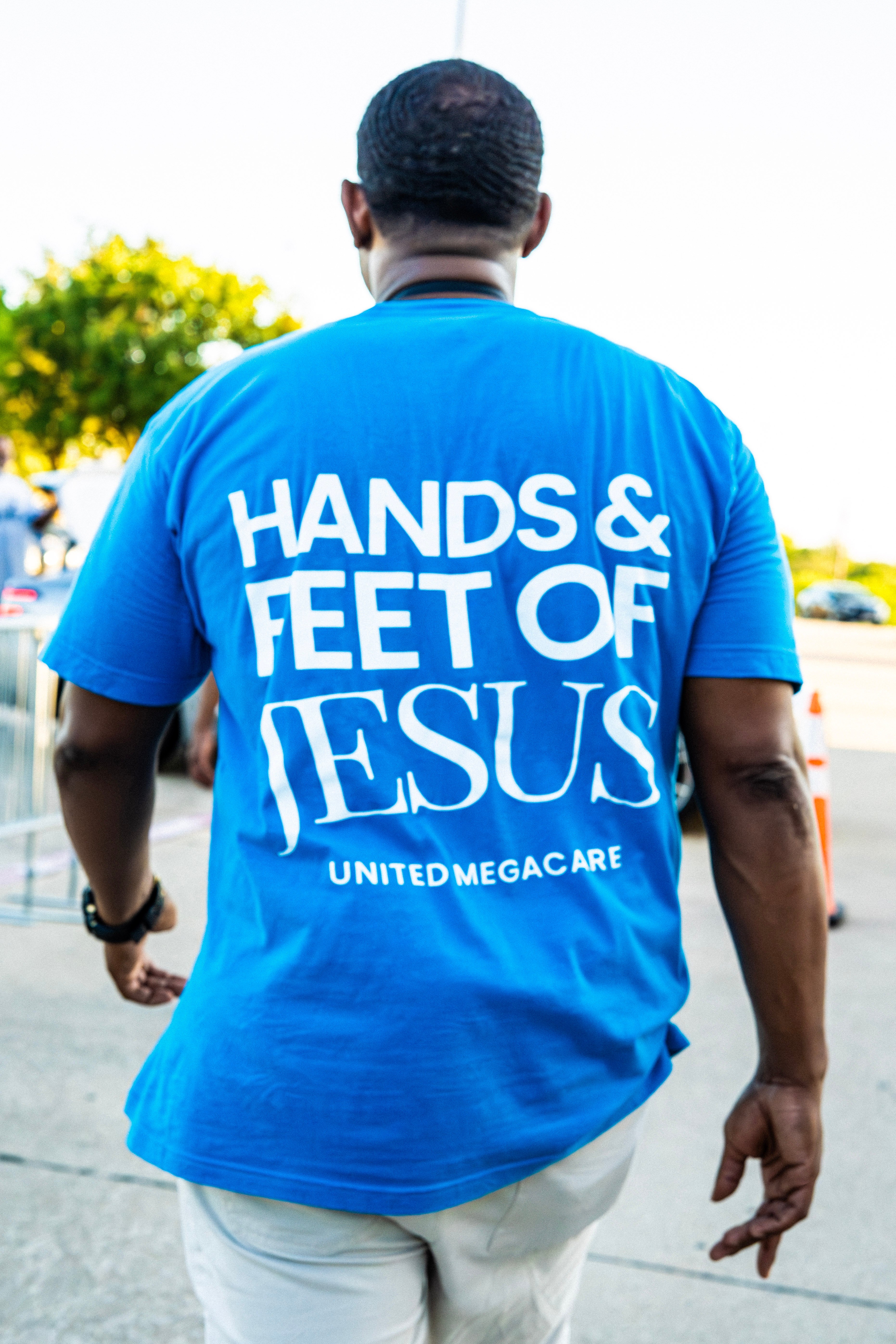 Volunteers packing charity boxes